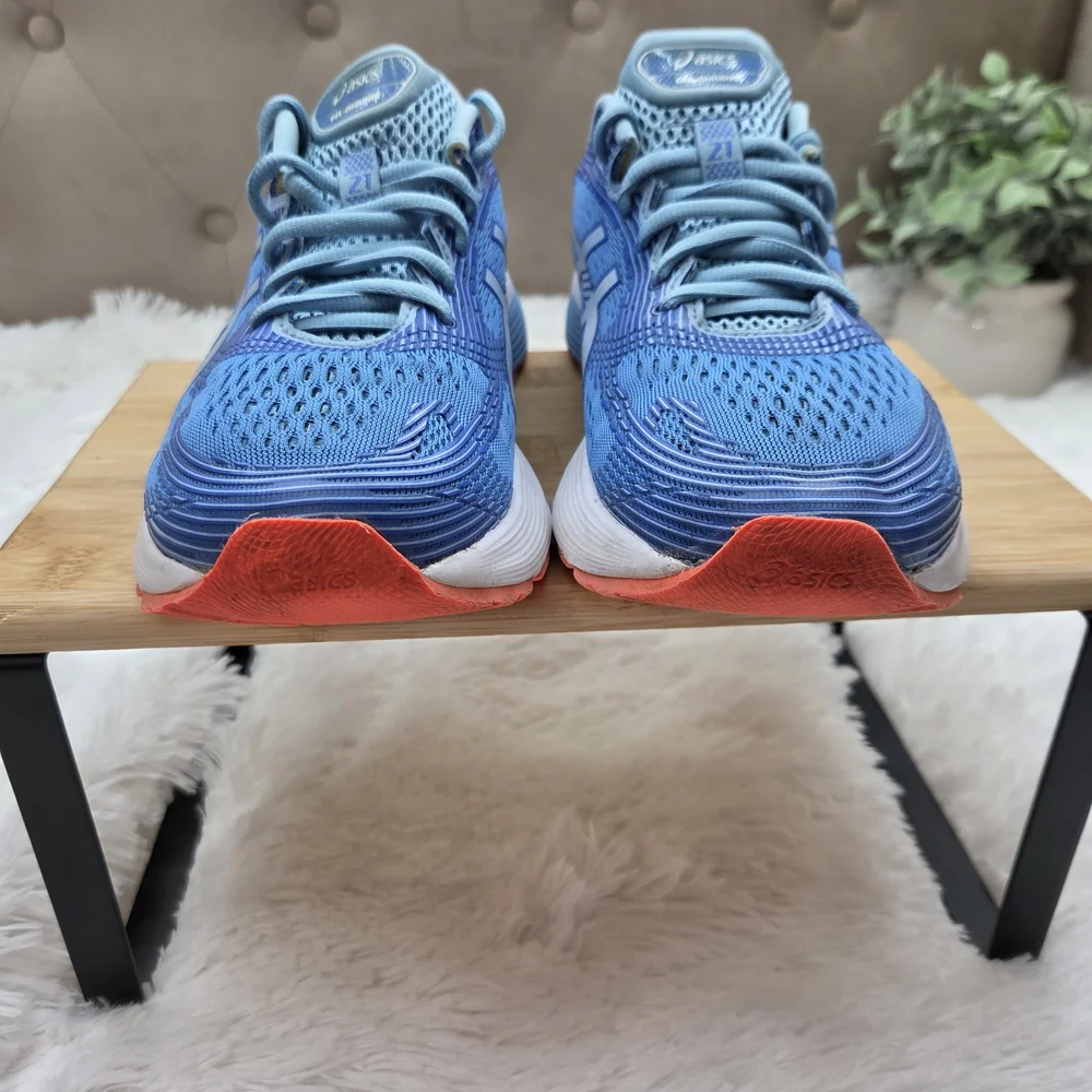 ASICS Gel Nimbus 21 Running Shoes Blue Women’s Size‎ 8.5 EU 40